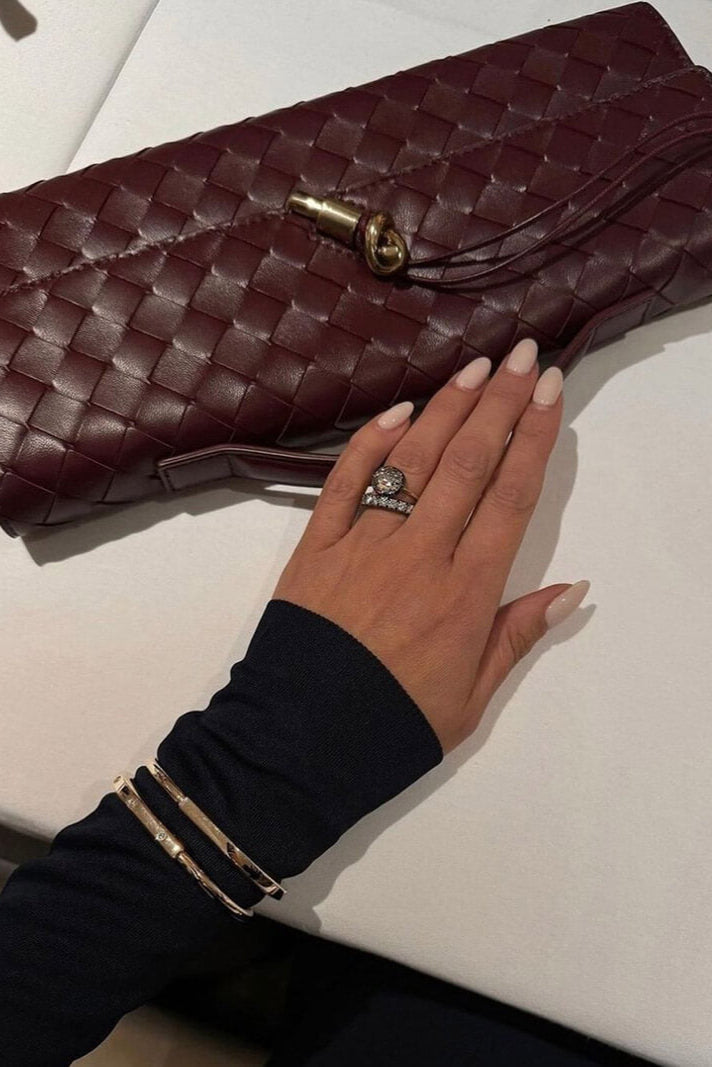 Sac bandoulière Melanie avec nœud doré
