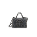 Telfar Shmedium Denim Shopper - Black