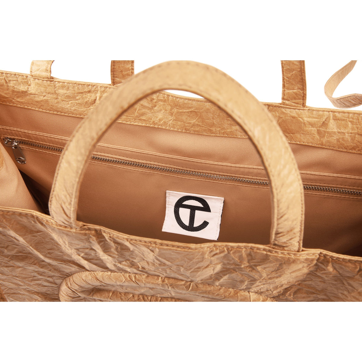 Telfar Large Shopping Bag - Brown Paper