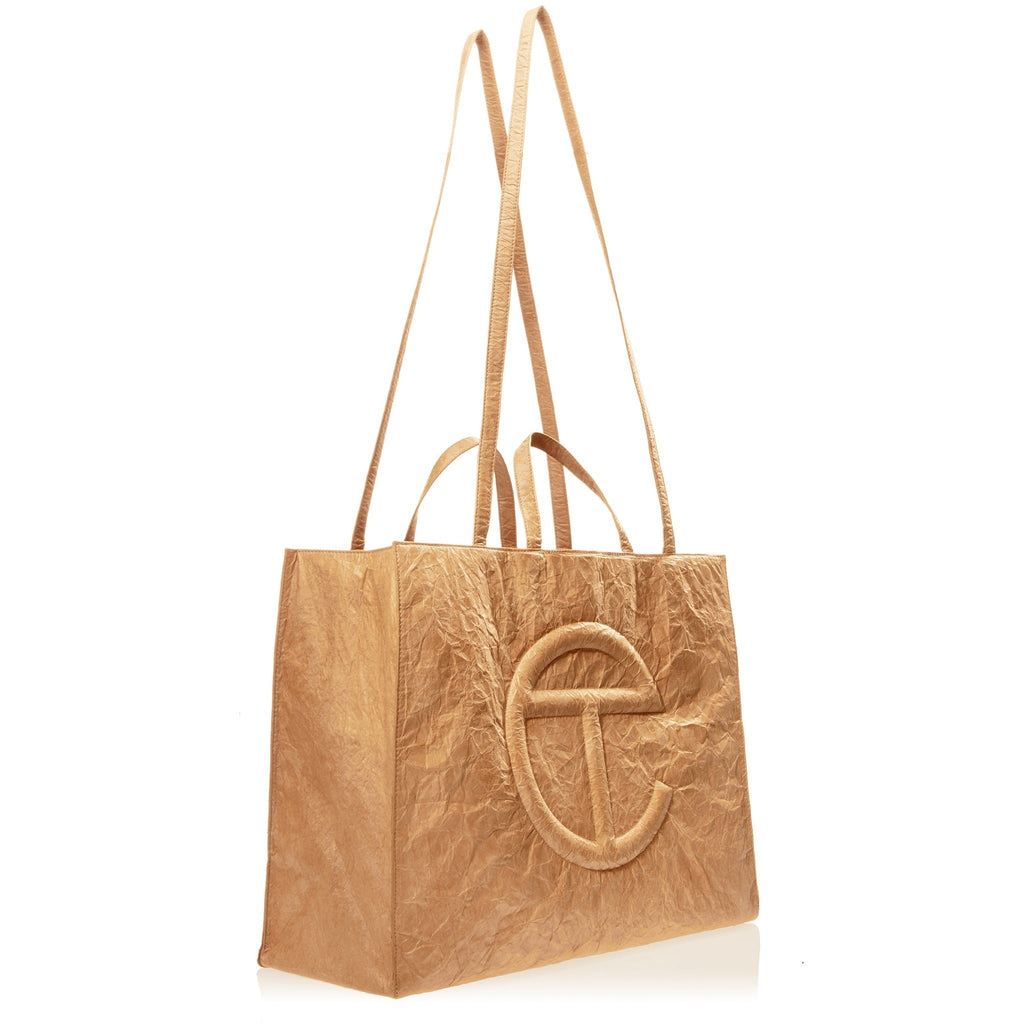 Telfar Large Shopping Bag - Brown Paper