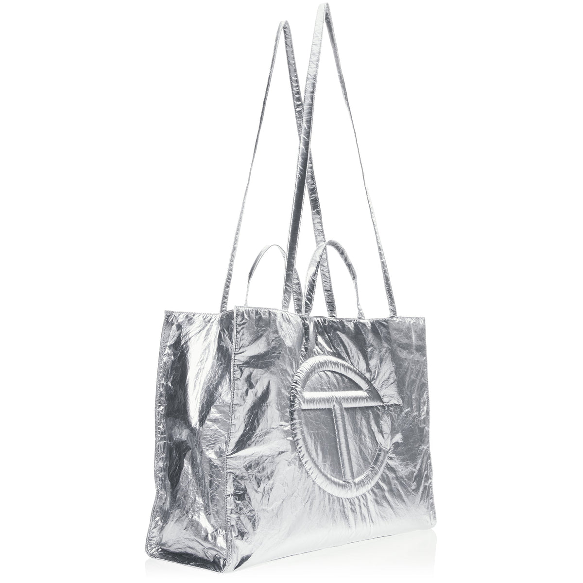 Telfar Large Shopping Bag - Foil