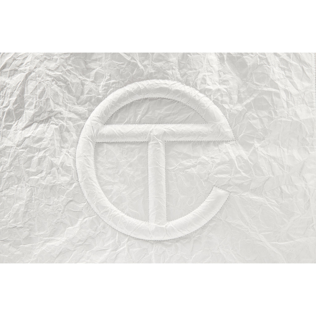 Telfar Large Shopping Bag - White Paper