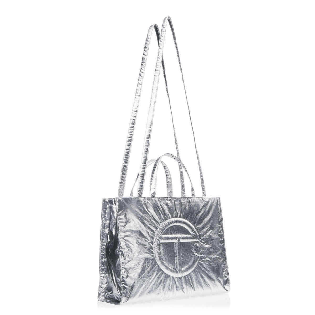 Telfar Medium Shopping Bag - Foil