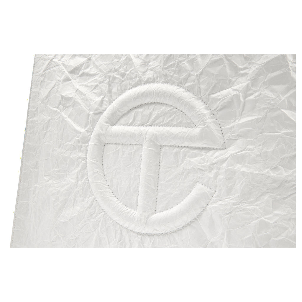 Telfar Medium Shopping Bag - White Paper