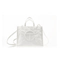 Telfar Medium Shopping Bag - White Paper