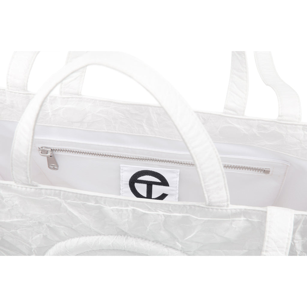 Telfar Medium Shopping Bag - White Paper