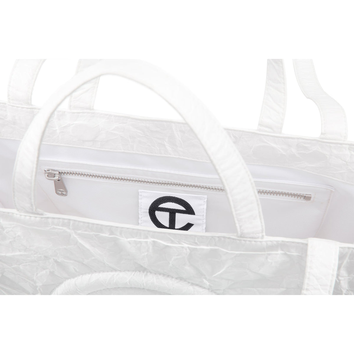 Telfar Medium Shopping Bag - White Paper