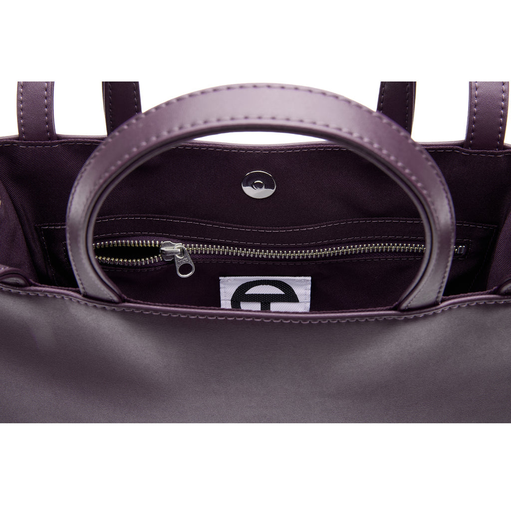 Telfar Shmedium Shopping Bag - Eggplant