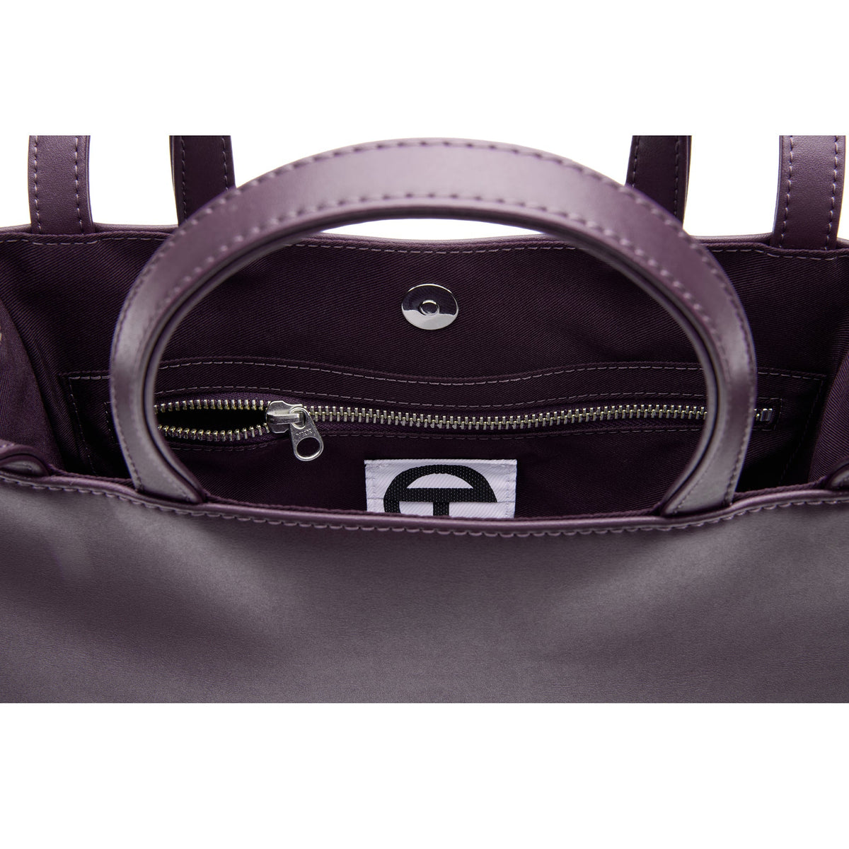 Telfar Shmedium Shopping Bag - Eggplant