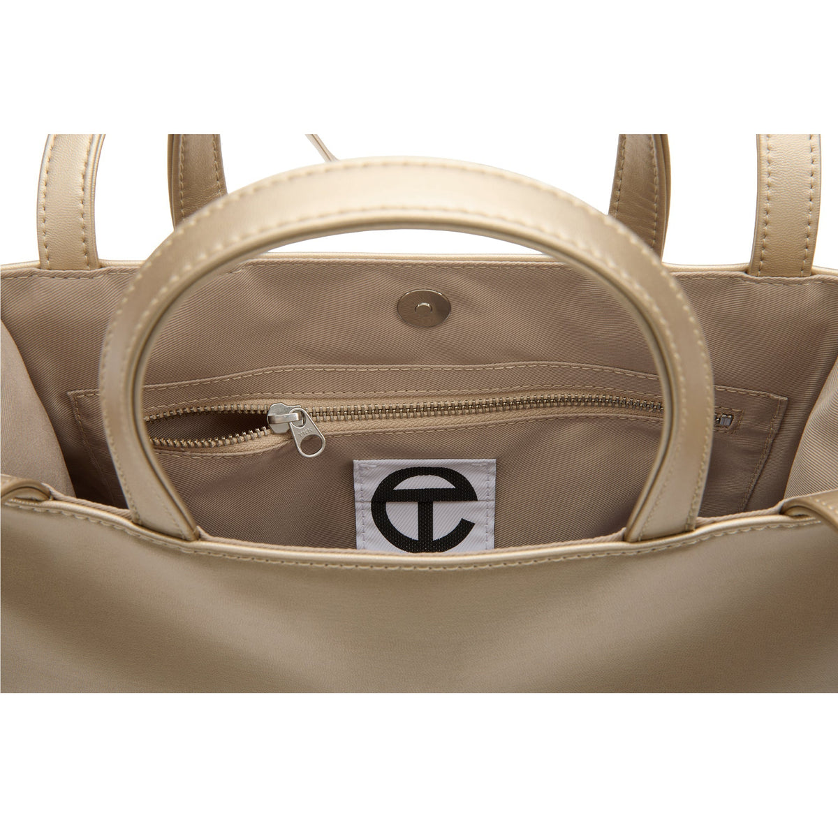 Telfar Shmedium Shopping Bag - Gold