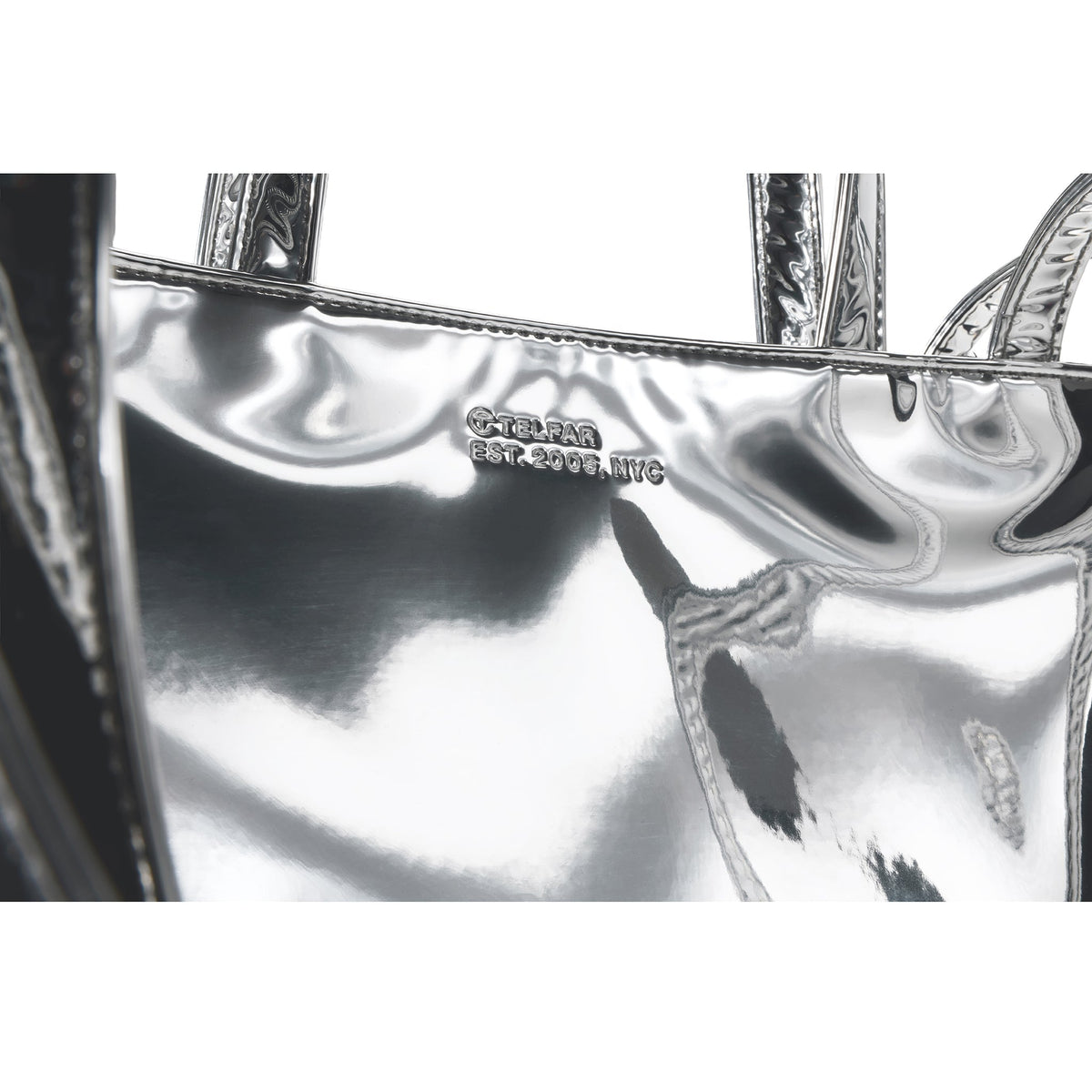 Telfar Shmedium Shopping Bag - Mirror