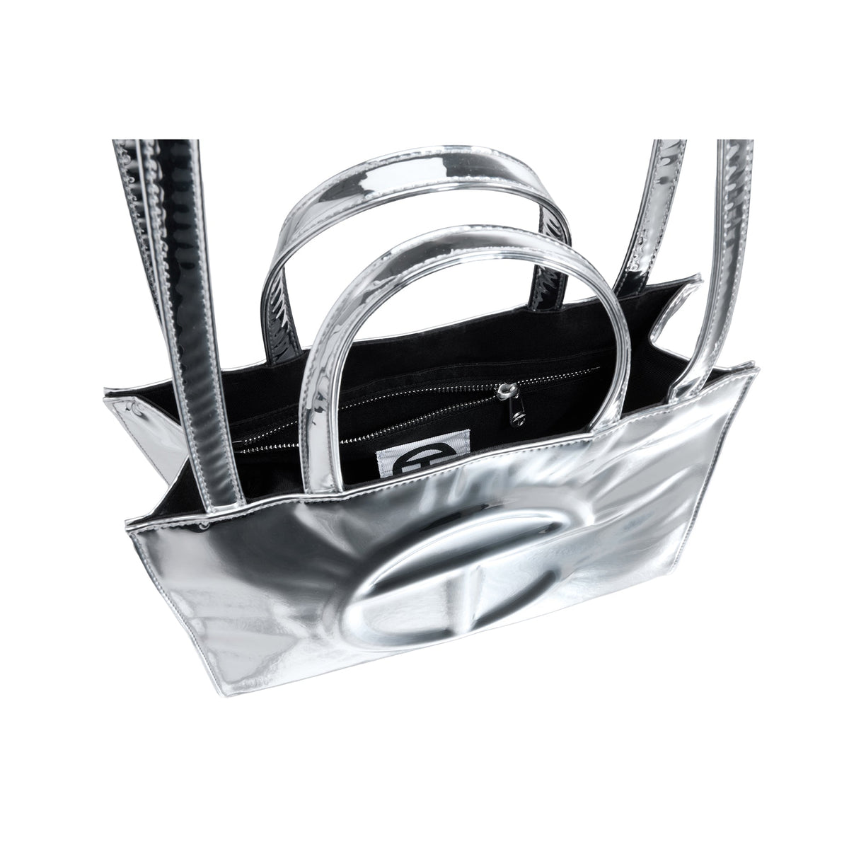 Telfar Shmedium Shopping Bag - Mirror