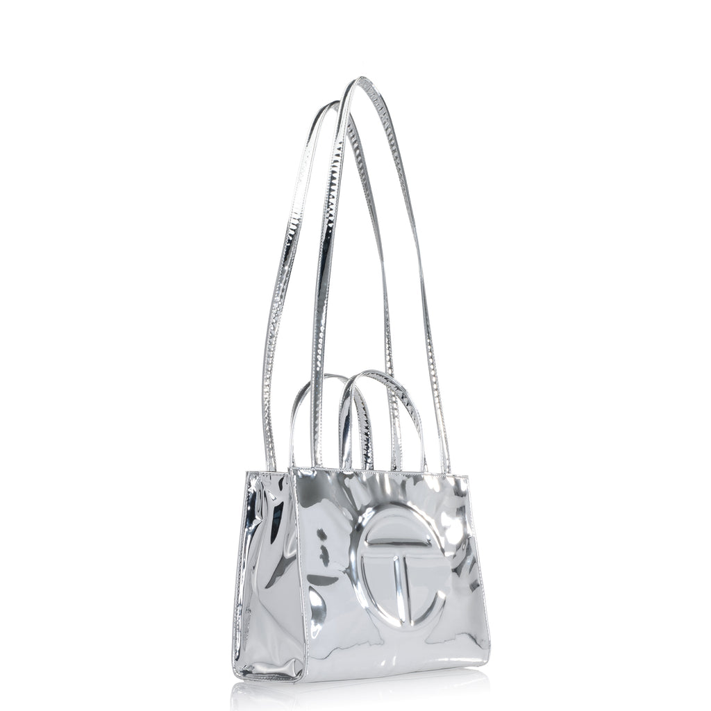 Telfar Shmedium Shopping Bag - Mirror