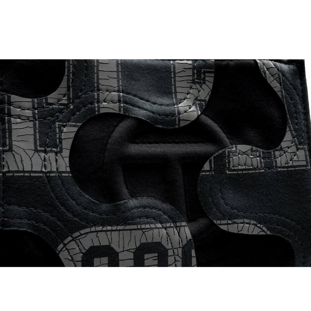 Telfar Small Camo Shopping Bag - Black / Off Black