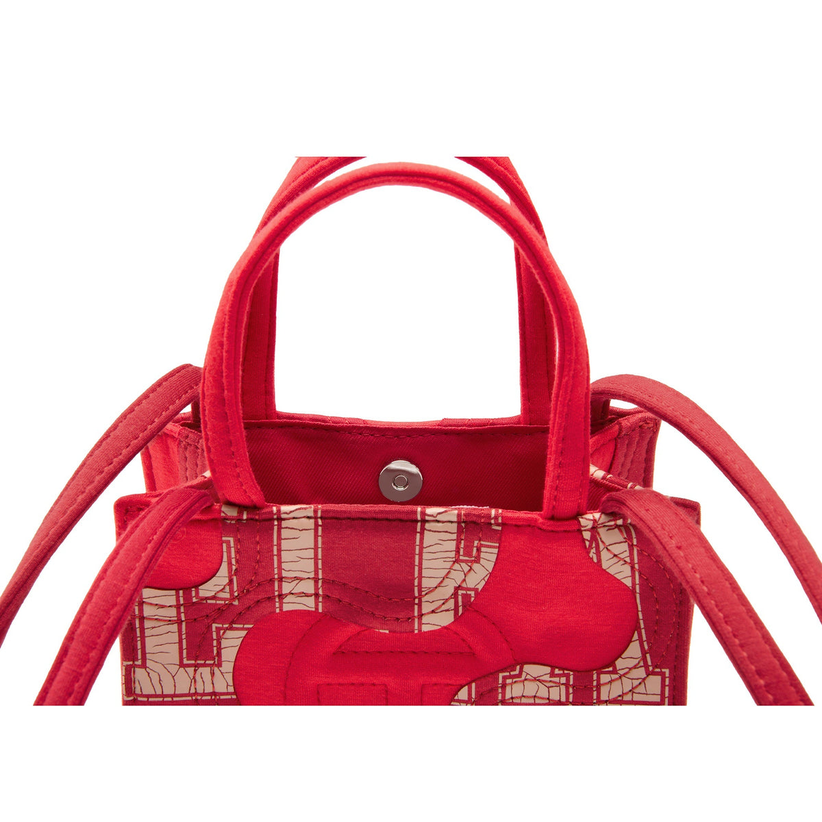 Telfar Small Camo Shopping Bag - Red