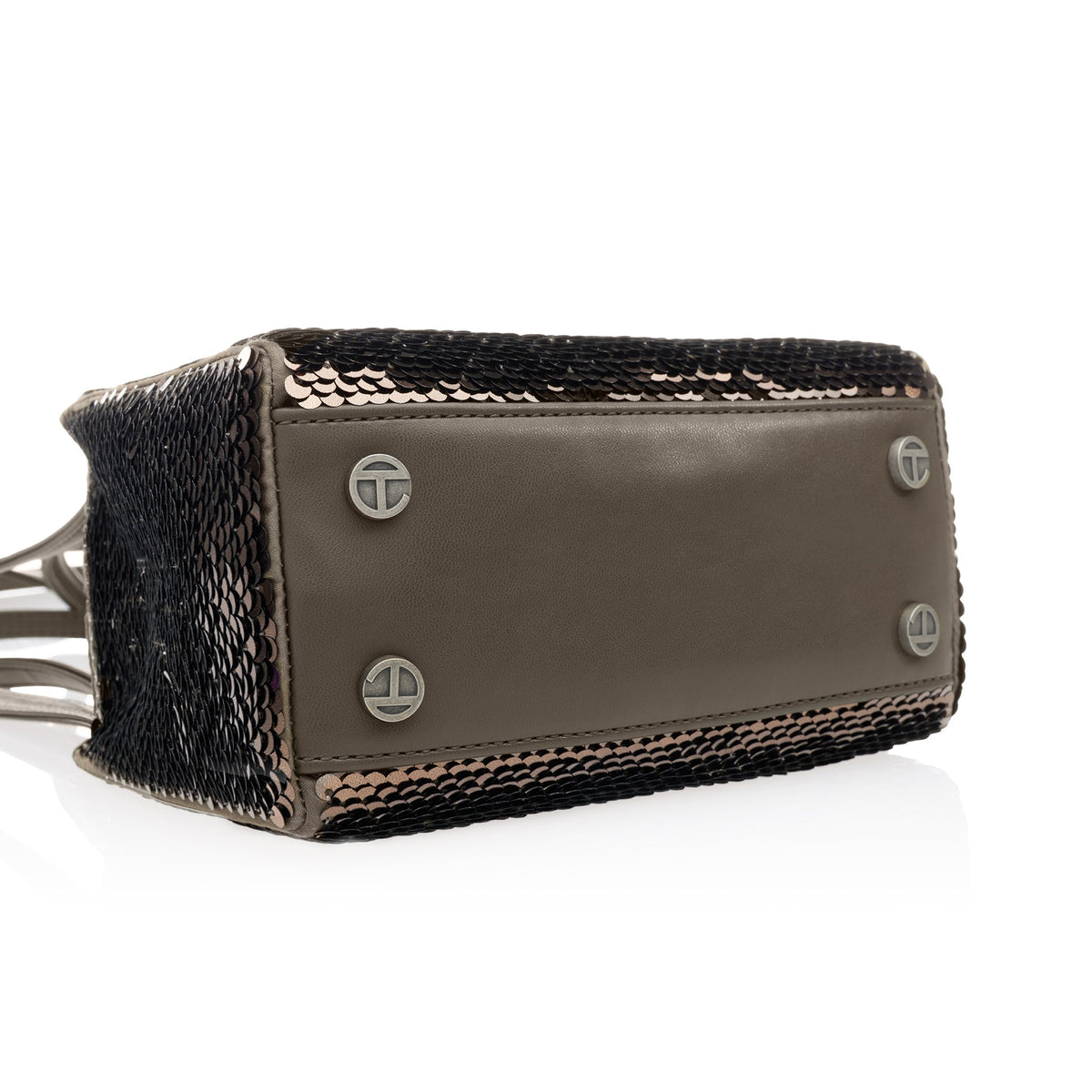 Telfar Small Sequin Shopper - Fatigue
