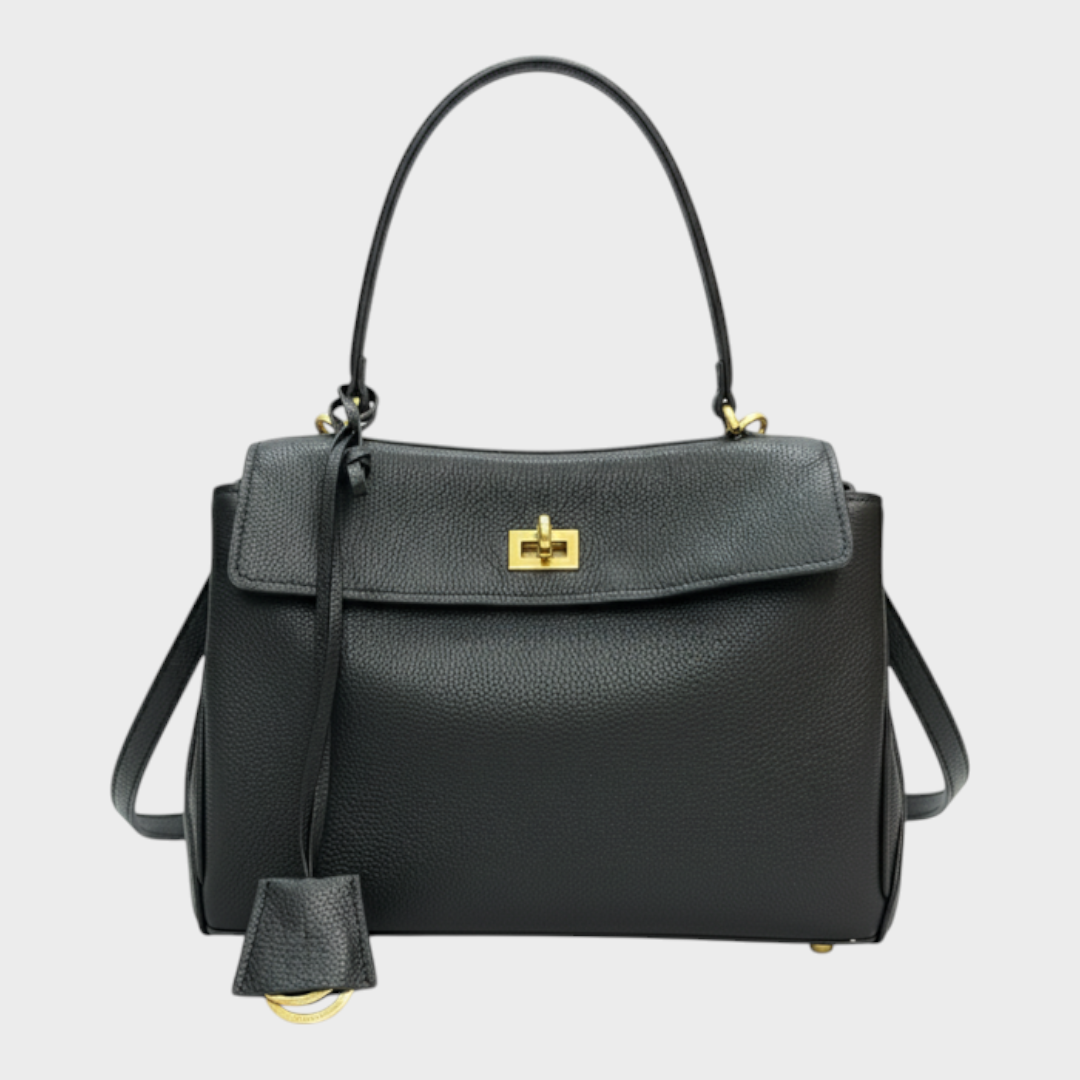 Libby | Sac à main minimaliste en cuir souple de luxe