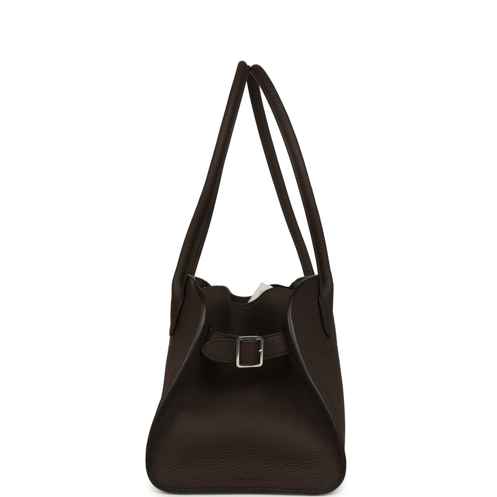 The Row Margaux Shoulder 12 Bag - Deep Brown