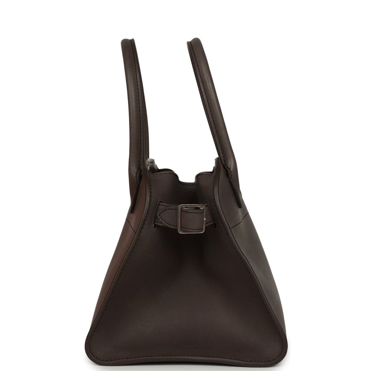 The Row Soft Margaux 10 Bag - Mid Grey Saddle