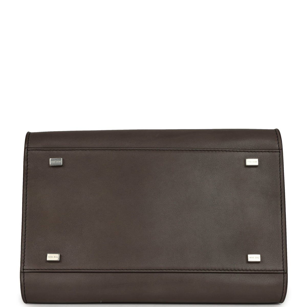 The Row Soft Margaux 10 Bag - Mid Grey Saddle
