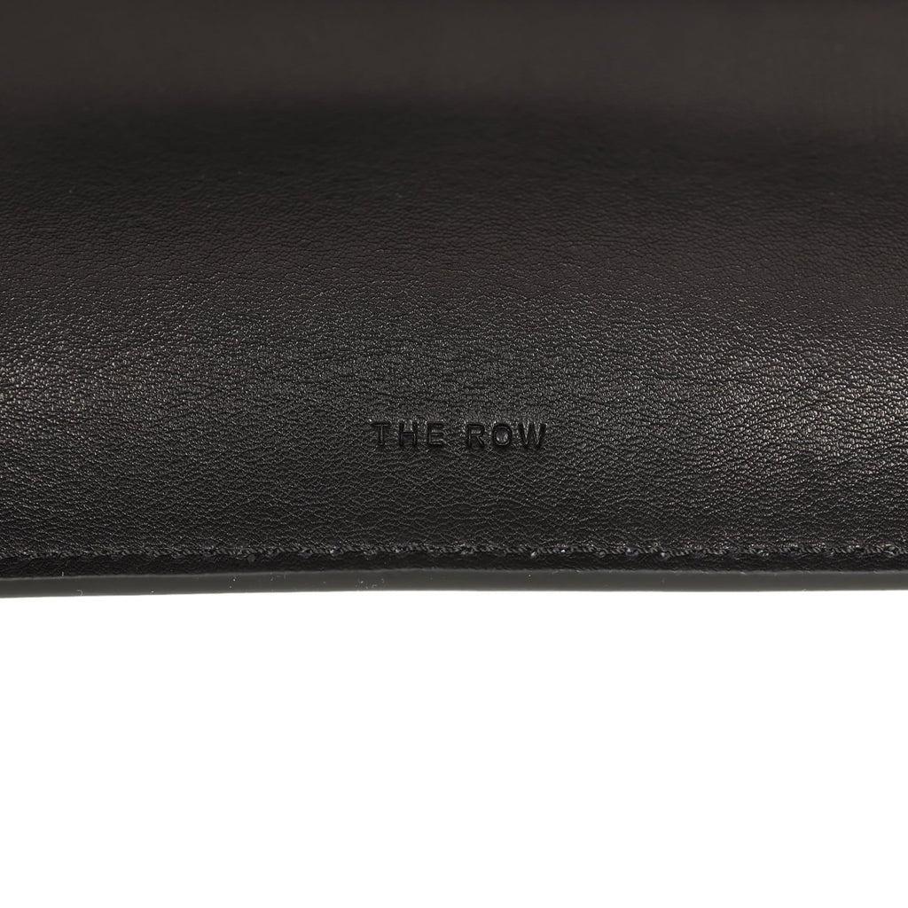 The Row Soft Margaux 15 Bag - Black Saddle