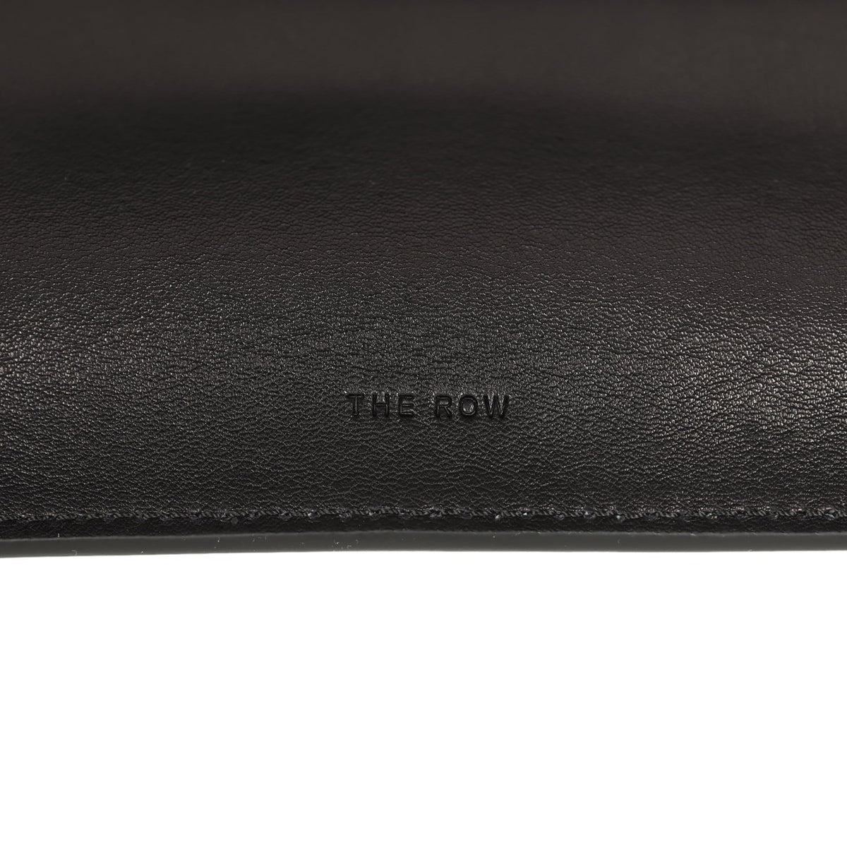 The Row Soft Margaux 15 Bag - Black Saddle
