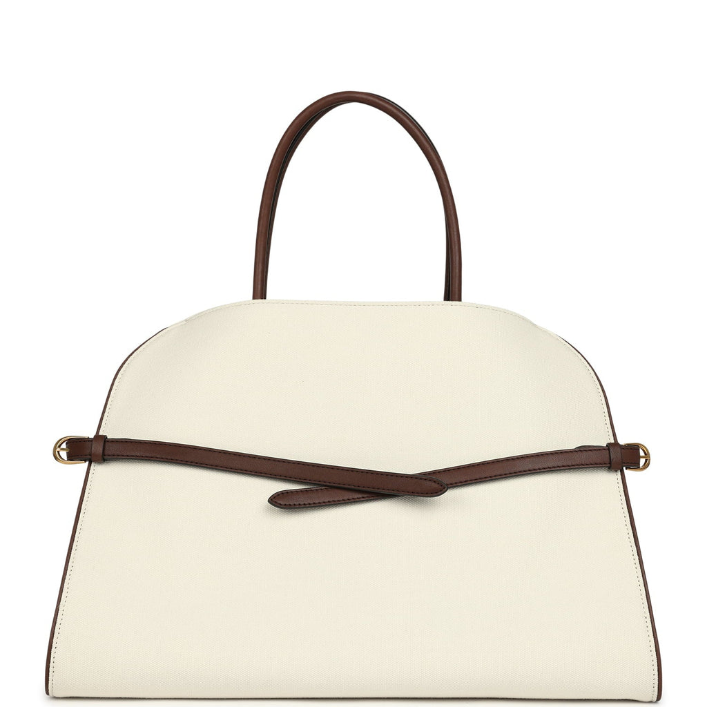 The Row Margaux 15 Ceinture Bag - Ivory / Kentucky