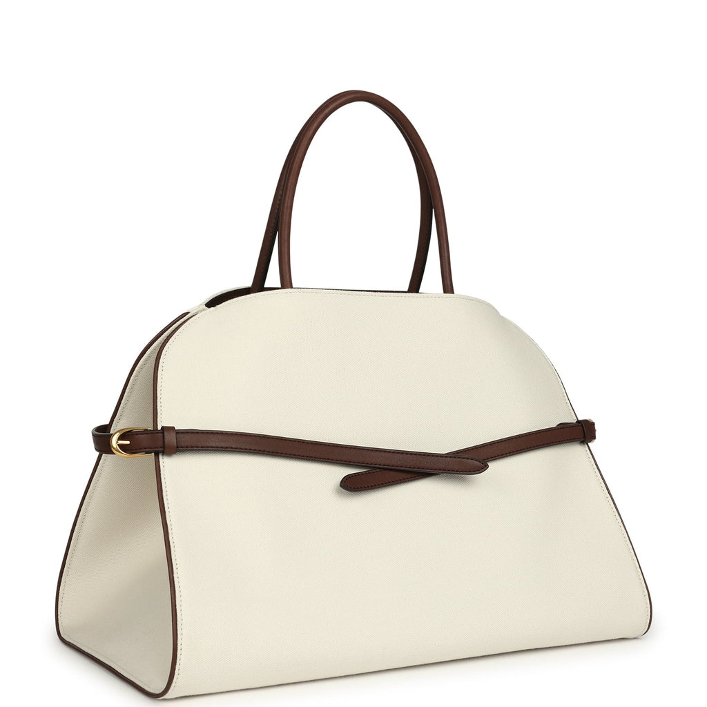 The Row Margaux 15 Ceinture Bag - Ivory / Kentucky