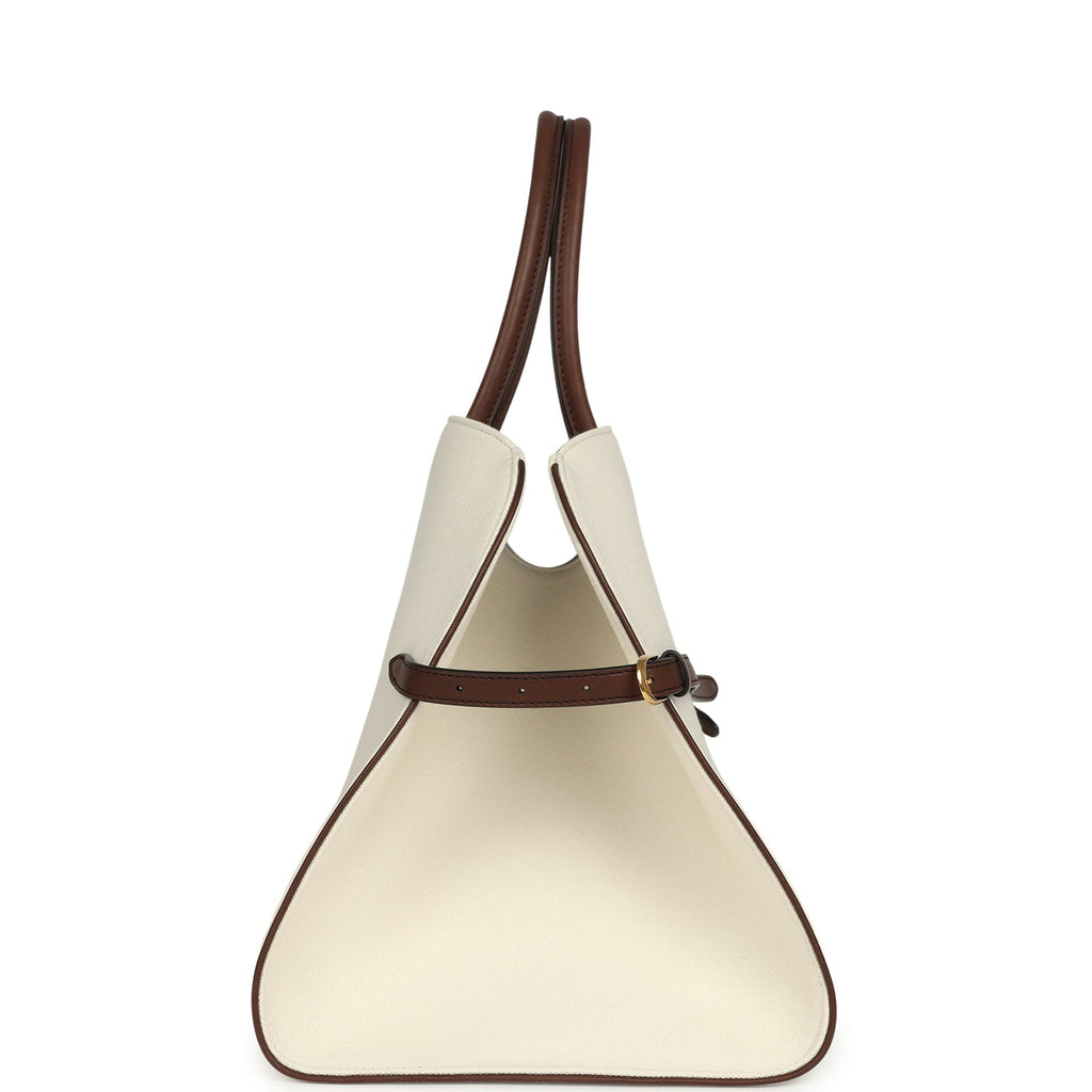 The Row Margaux 15 Ceinture Bag - Ivory / Kentucky