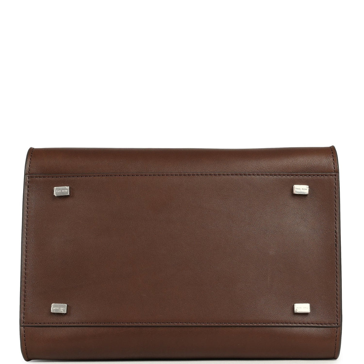 The Row Soft Margaux 10 Bag - Deep Brown Saddle