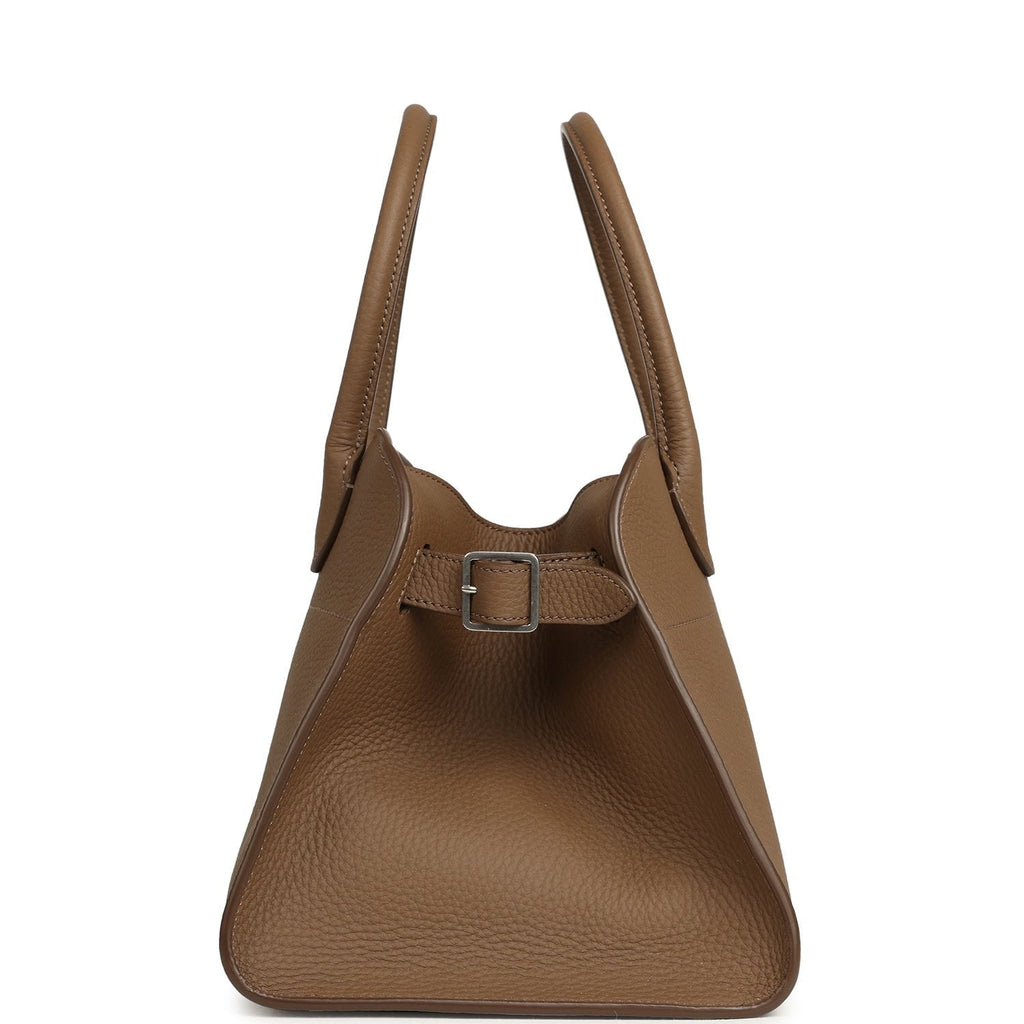 The Row Soft Margaux 10 Bag - Dark Muschio