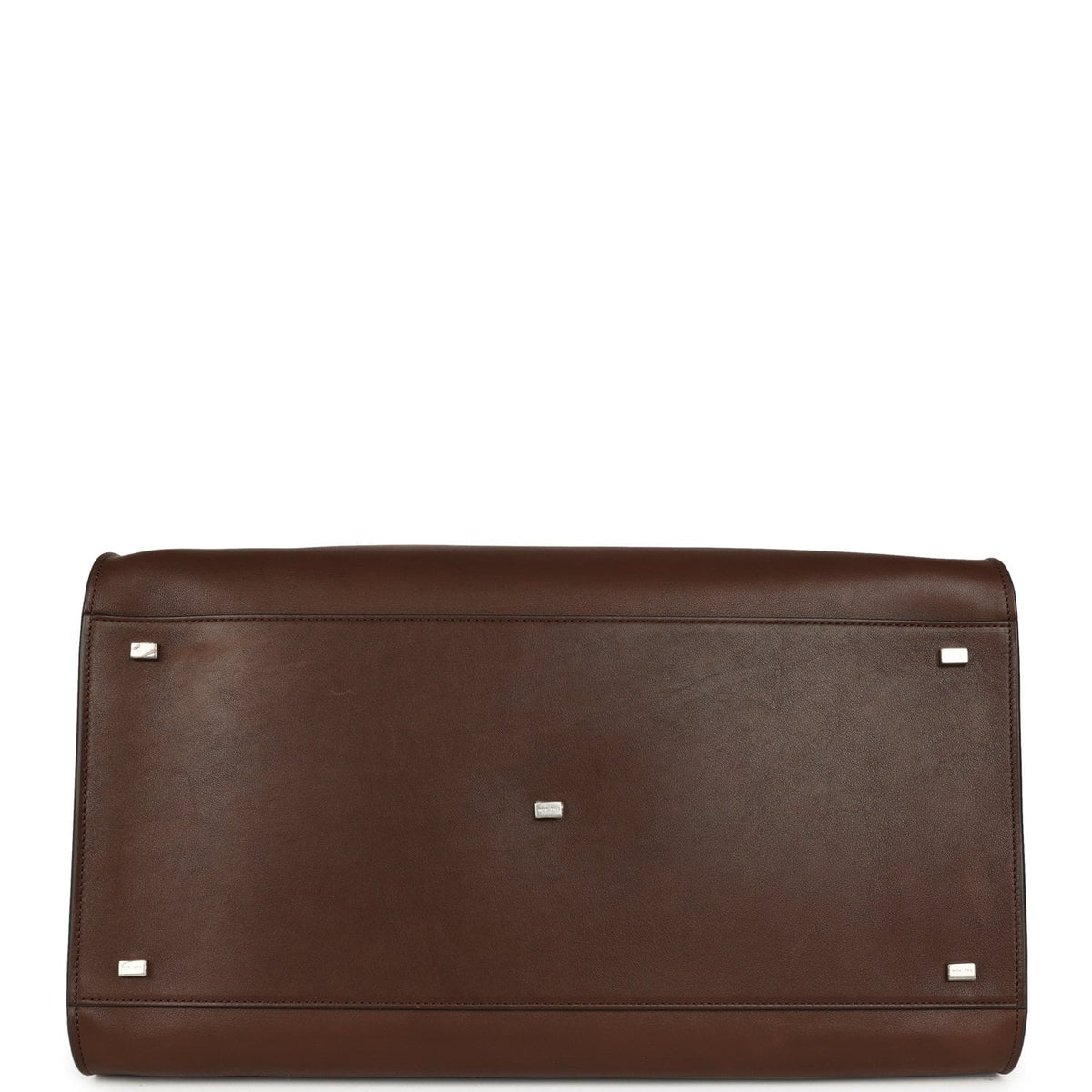 The Row Soft Margaux 17 Bag - Deep Brown Saddle