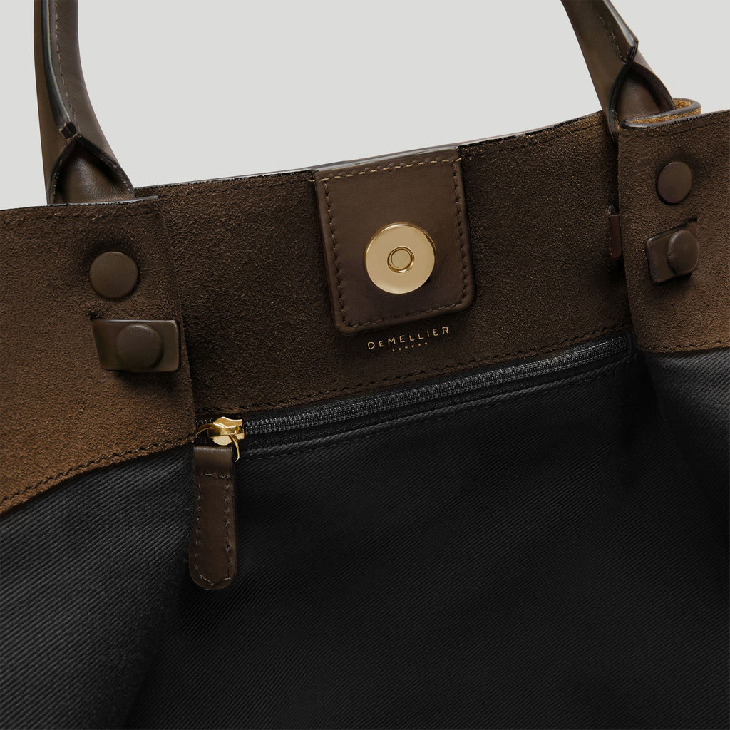 DeMellier The Midi New York - Mocha Suede / Mocha Smooth