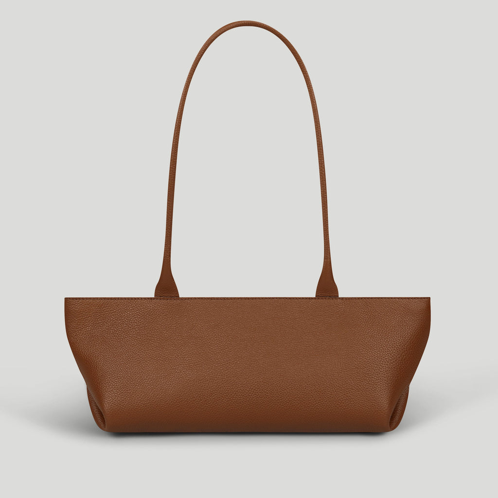 DeMellier The New York Shoulder - Tan Small Grain