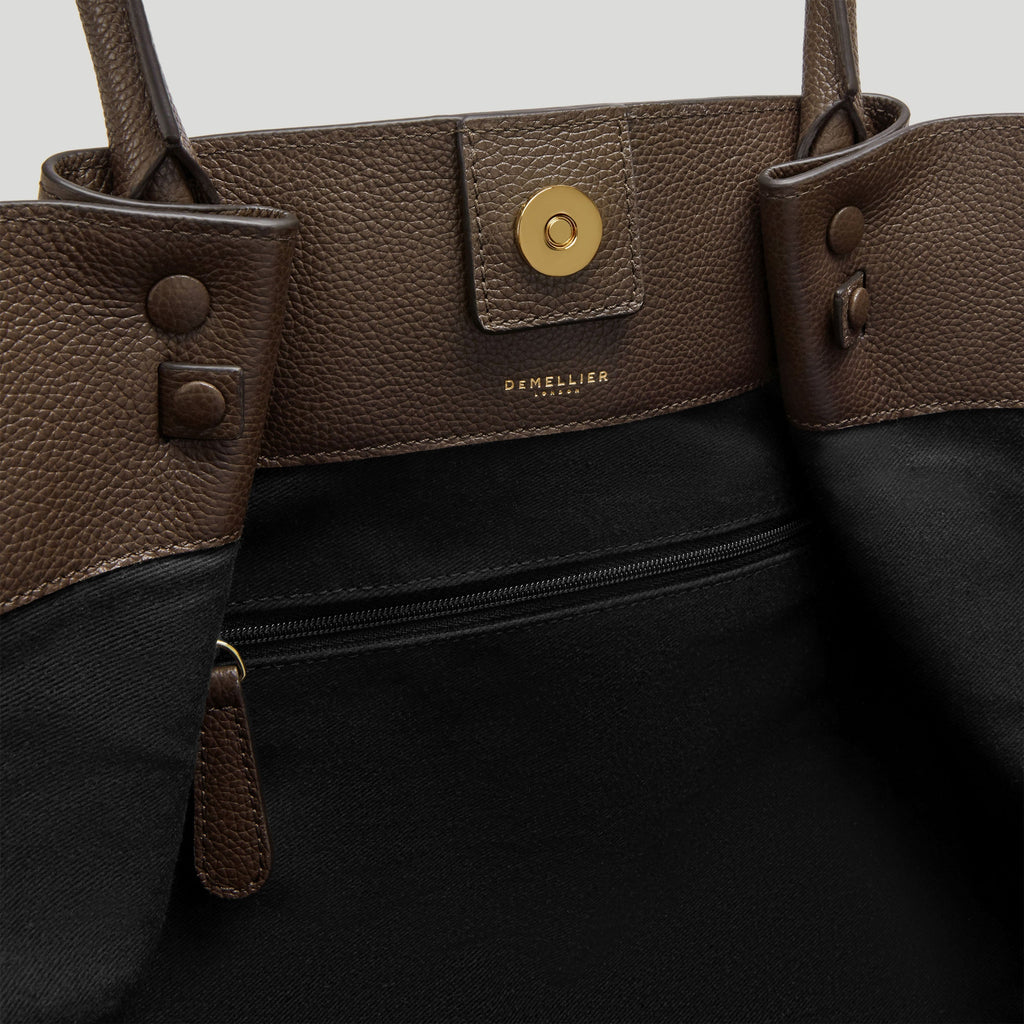 DeMellier The New York - Mocha Small Grain