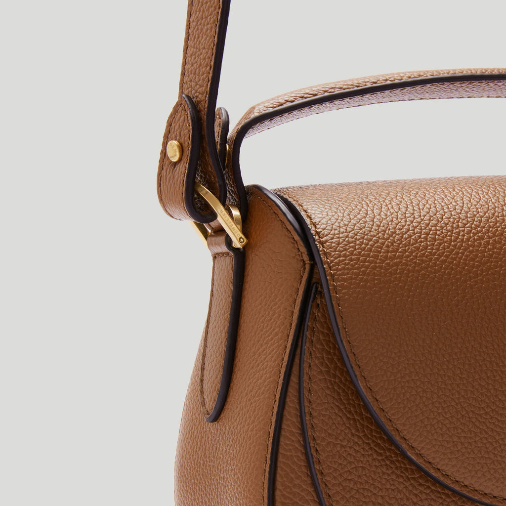 DeMellier The Siena Saddle - Tan Small Grain