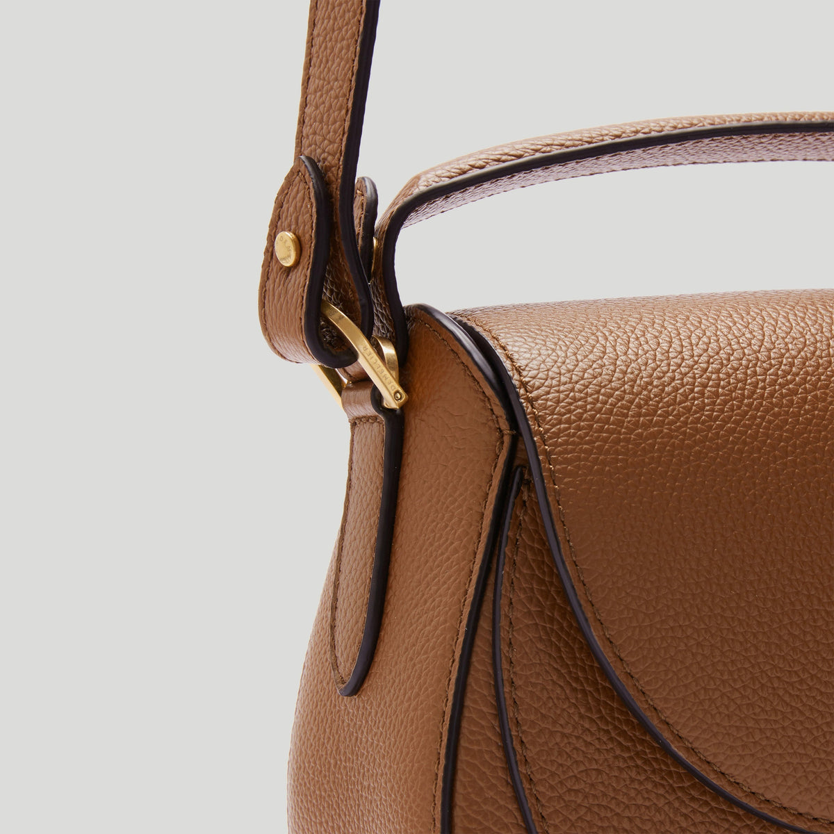 DeMellier The Siena Saddle - Tan Small Grain