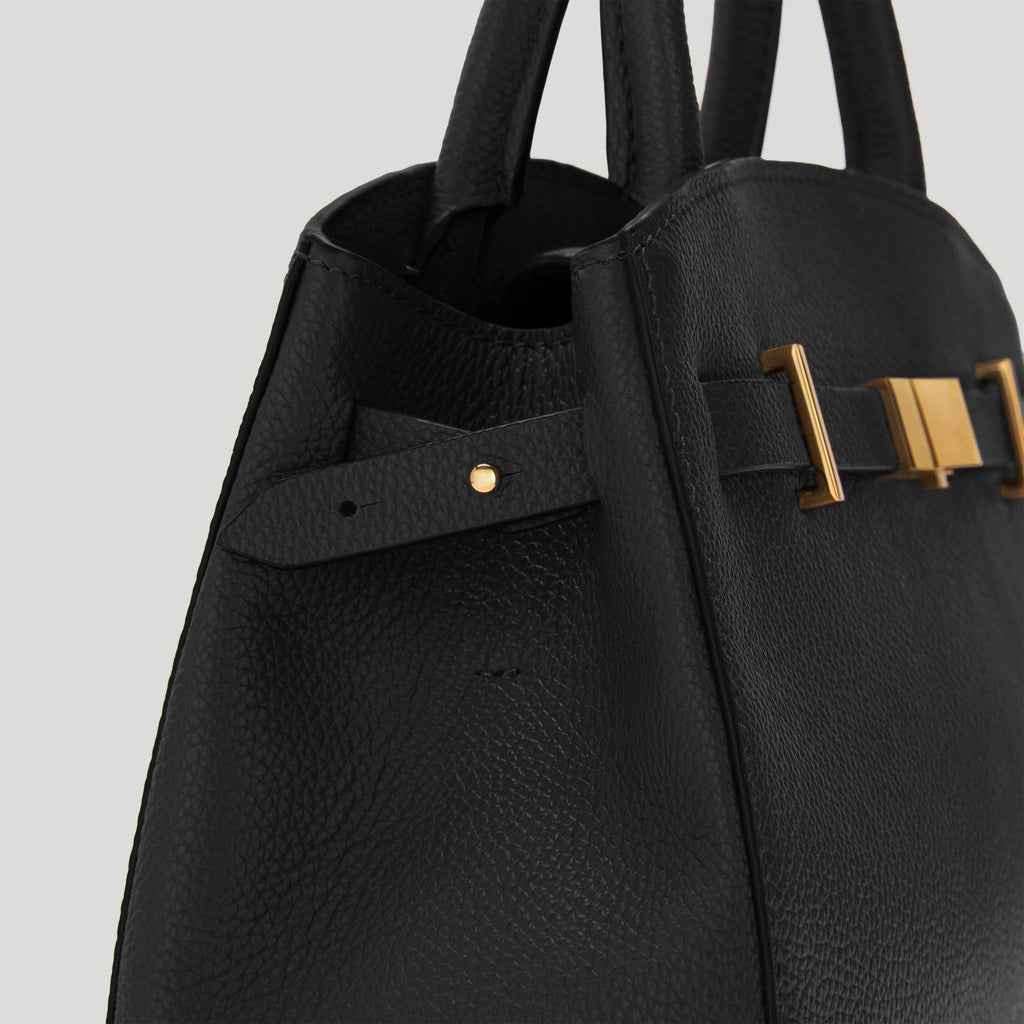 DeMellier The Small Hudson - Black Small Grain