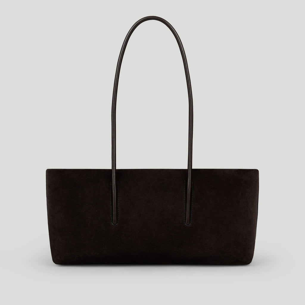 DeMellier The Stockholm Shoulder - Dark Chocolate Suede