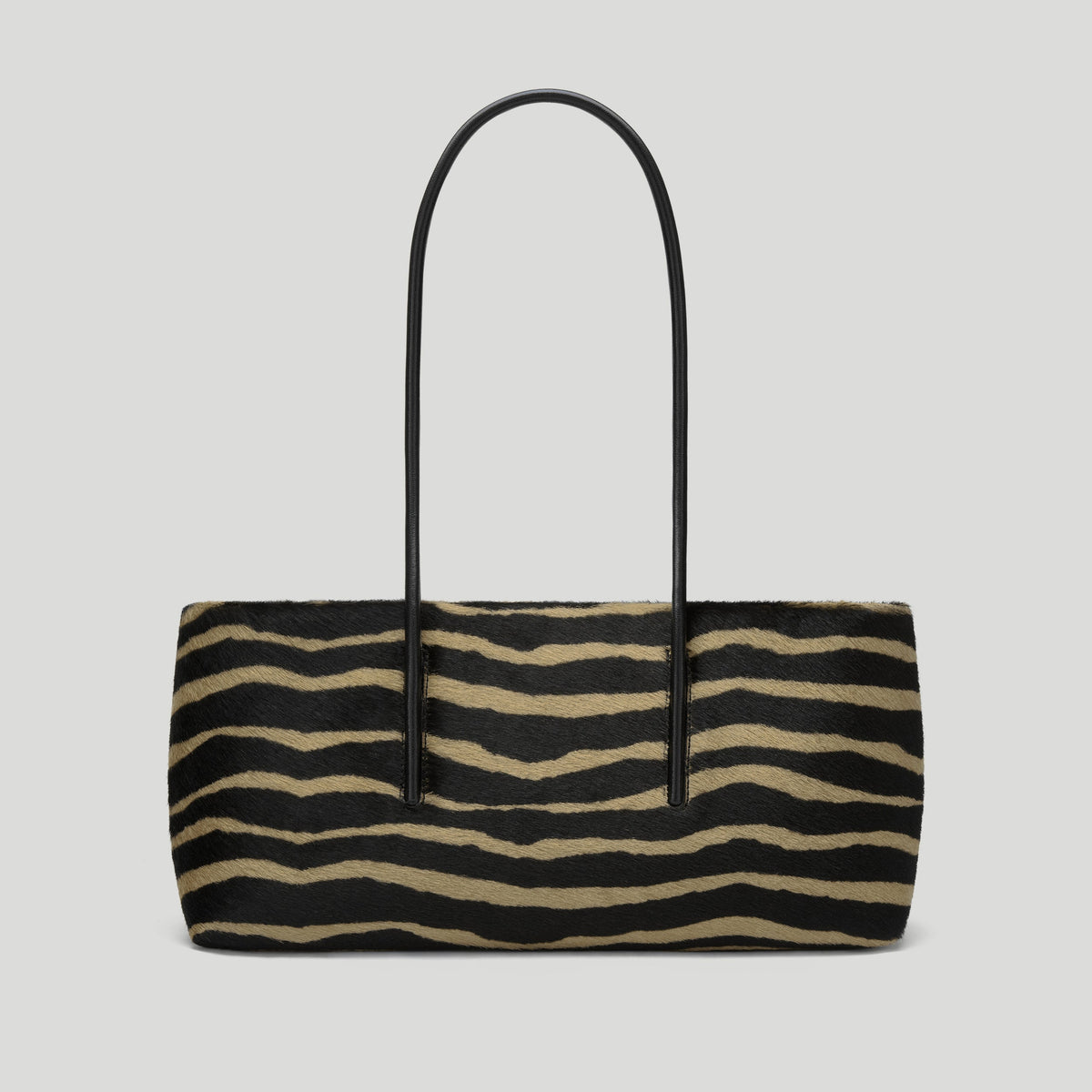 DeMellier The Stockholm Shoulder - Zebra-Effect Hair Calf