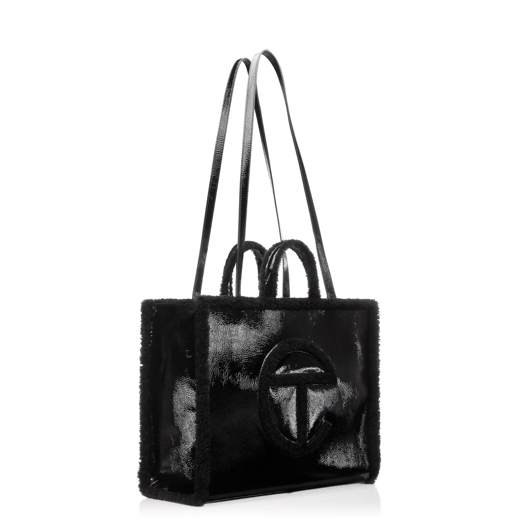 Telfar x UGG Large Crinkle Shopper - Black