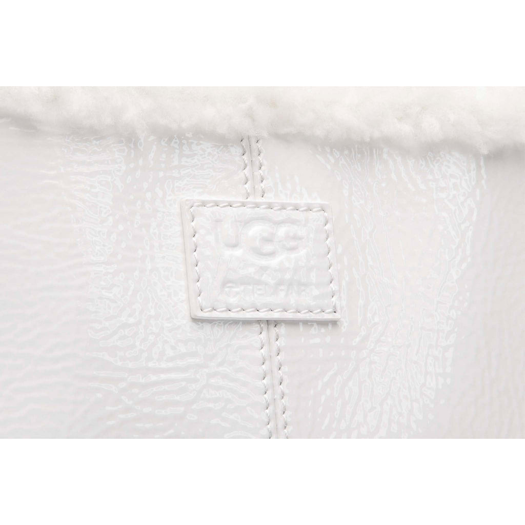 Telfar x UGG Large Crinkle Shopper - White