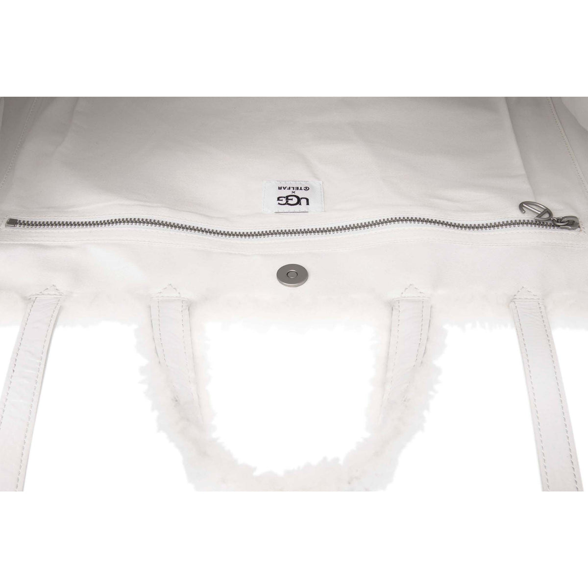 Telfar x UGG Large Crinkle Shopper - White