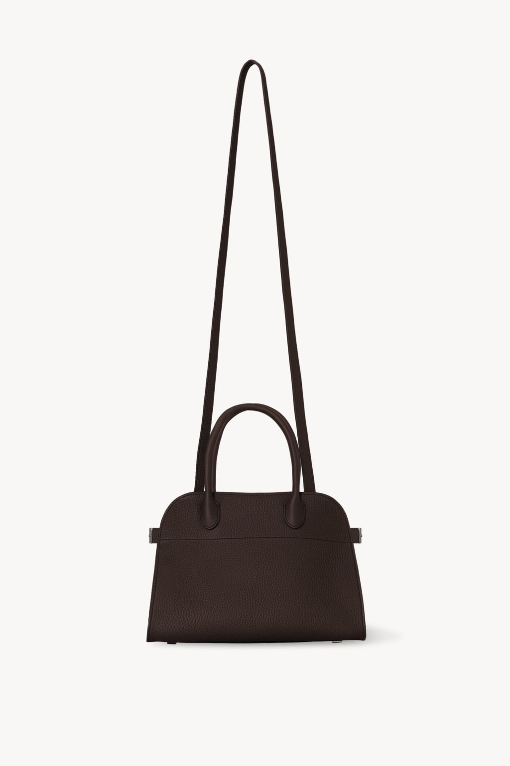 The Row Soft Margaux 10 Bag - Walnut Shadow