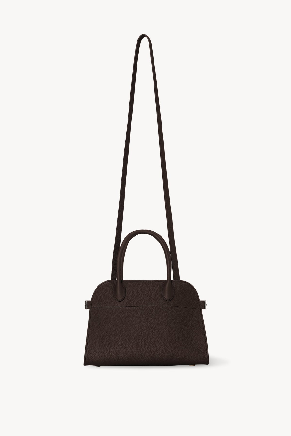 The Row Soft Margaux 10 Bag - Walnut Shadow