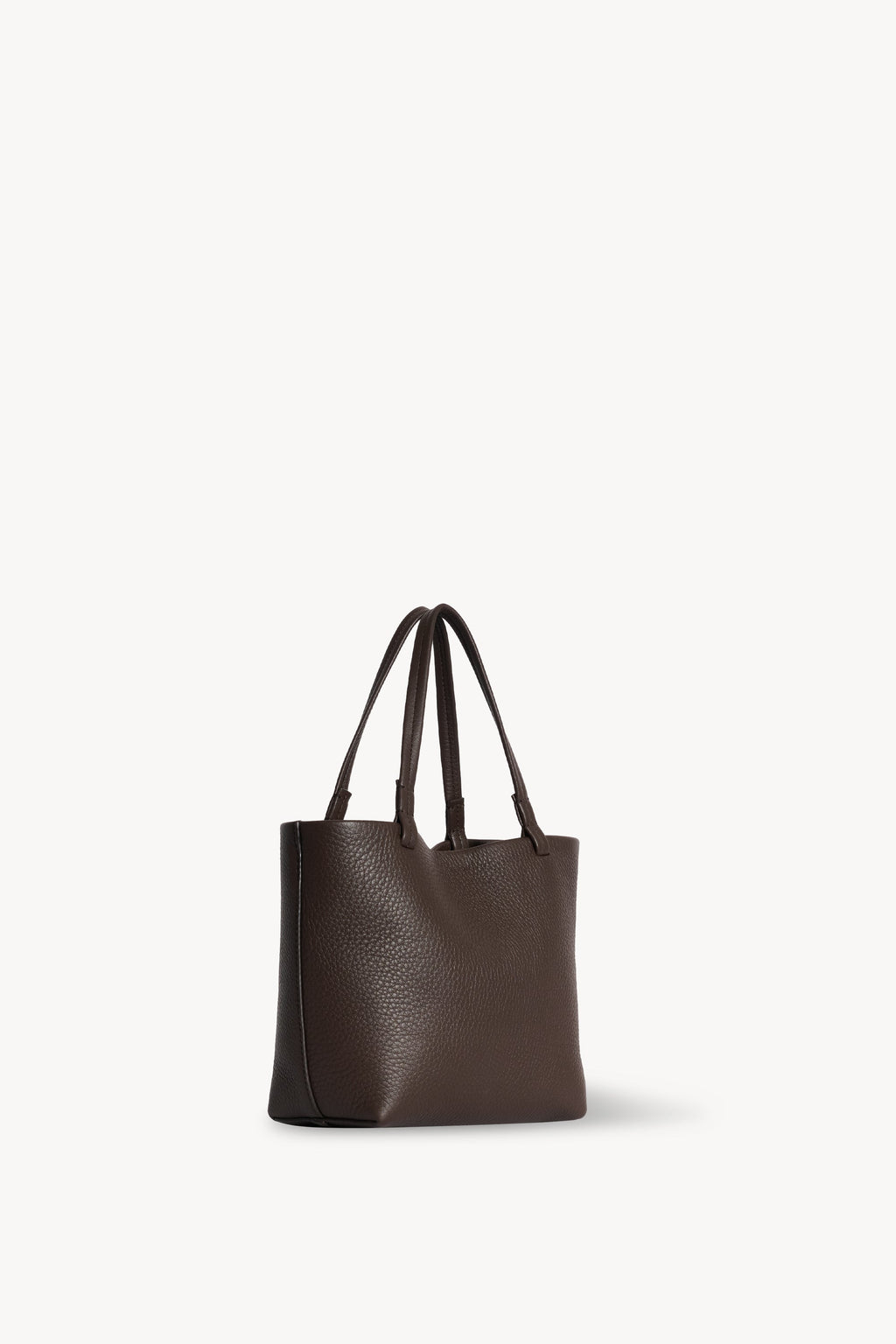 The Row Small Park Tote Bag - Deep Brown