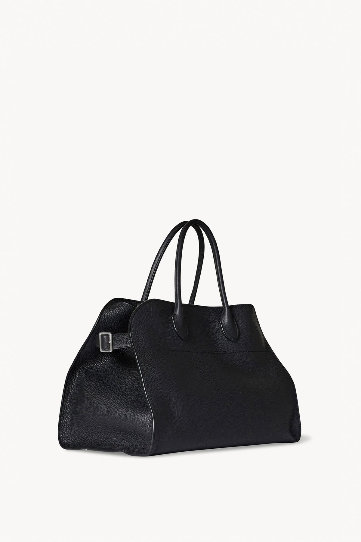 The Row Soft Margaux 15 Bag - Black