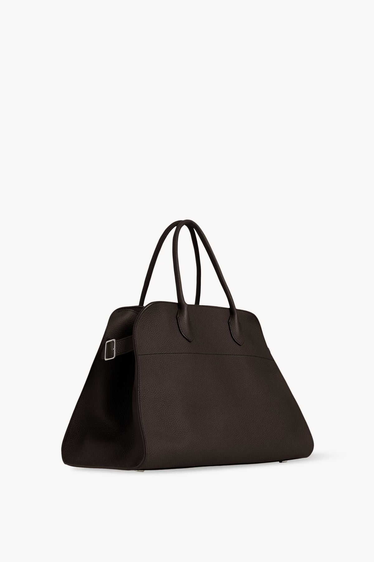 The Row Soft Margaux 15 Bag - Walnut Shadow