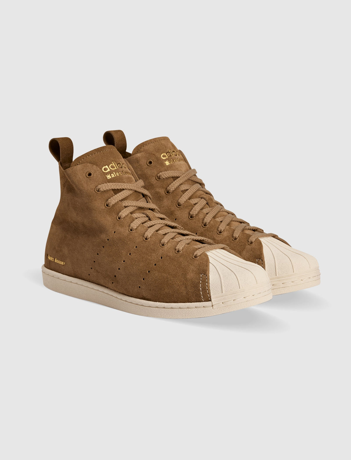 Adidas x Wales Bonner Superstar Hi - Tan / Cream
