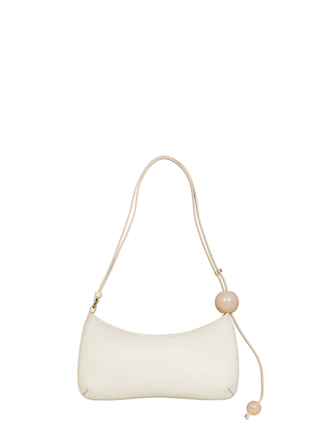 Jacquemus Le Bisou Perle Shoulder Bag - Ivory